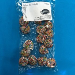 Gomitas Moras multicolor con anicillos 110g