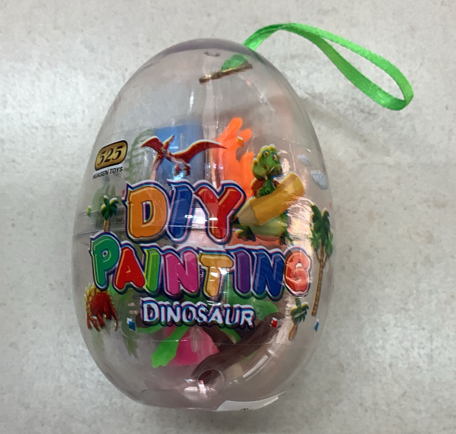 Huevo dinosaurio pintar 1U