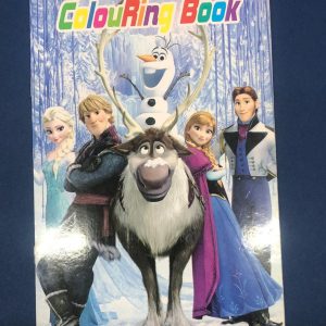Libro para colorear con calcomanías frozen 1U