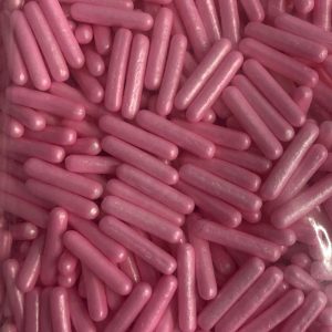DECORACION VARILLAS ROSADO PERLADO 225G